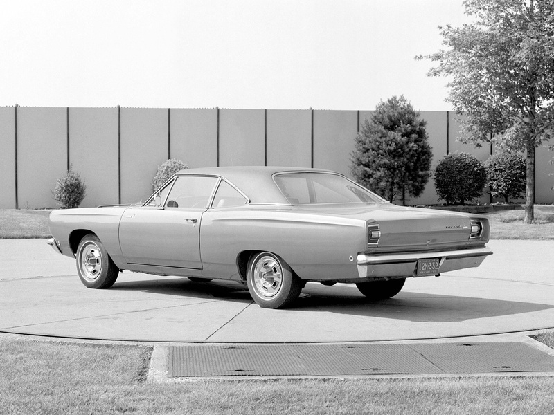 coupe, plymouth, muscle, road, classic, runner, 1080P, proposal, 1968