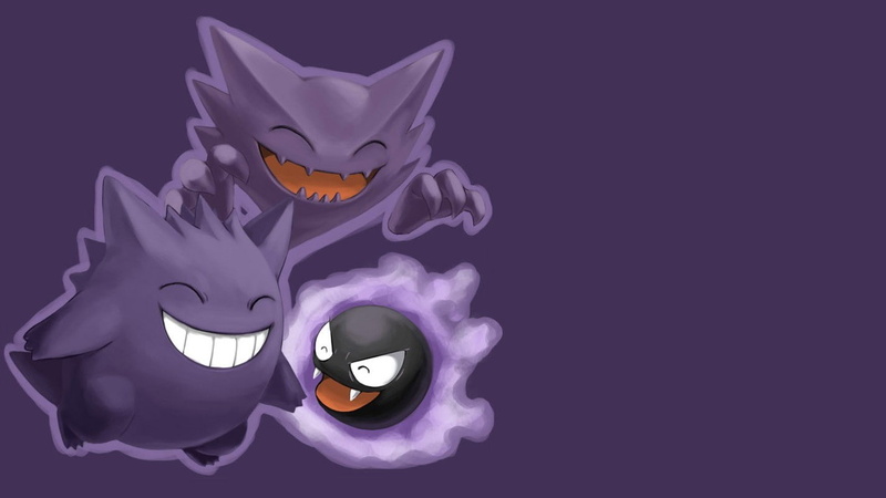 Ghastly, 720P, Gengar, Haunter