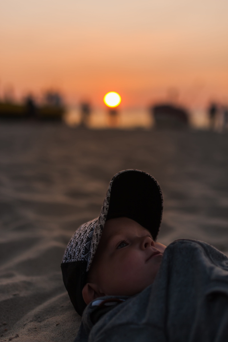 portrait, Boy, males, headshot, contemplation, the coast, leisure activity, land, lifestyles, people, light, water, Beach, holiday, childhood, Sun, by the sea