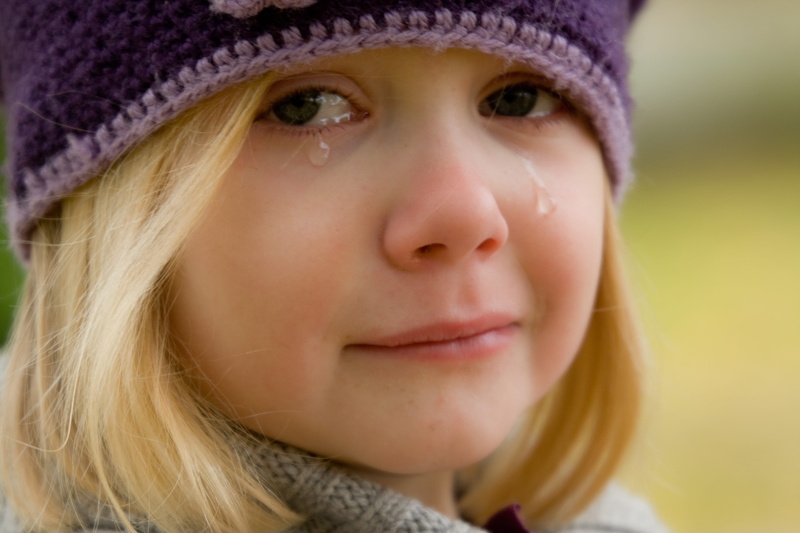 children, blond hair, human face, females, portrait, innocence, crying, childhood, hat, hair, close-up, women, warm clothing, headshot, 4K, clothing, one person