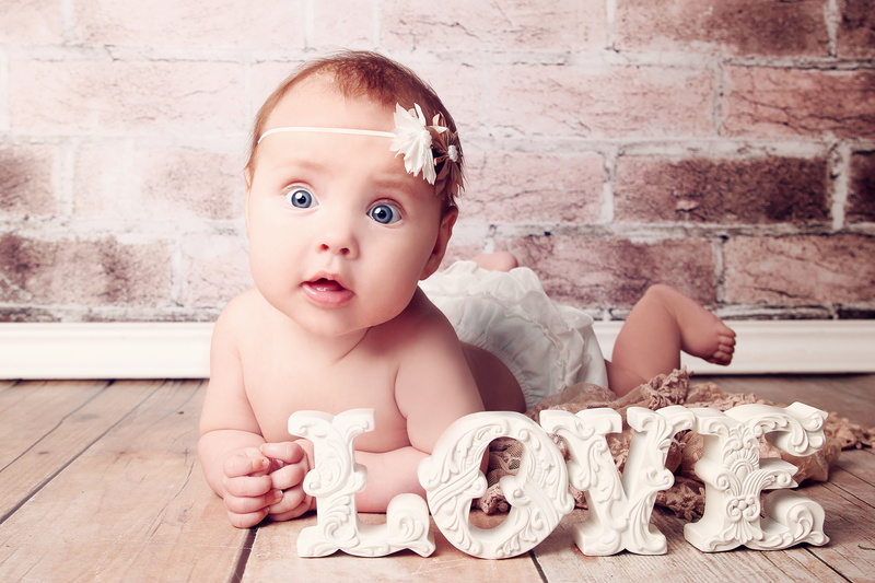 headshot, children, childhood, front view, cute, babyhood, young, innocence, decor, happy child, large beautiful blue eyes, mouth open, freestanding, indoors