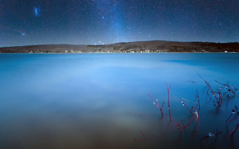 lakes, landscape, lakewilliam, william, quebeccanada, milkywaygalaxy, canada, blue, milky, stars, photography, sky, astronomy, nature, way, seascape, lake