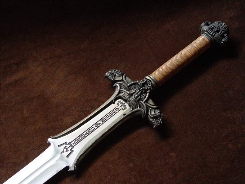 brown, no people, handled, belief, longsword, pattern, Man Made, antique, high angle view, shape, still life, design, wood, close-up, weapon, two objects