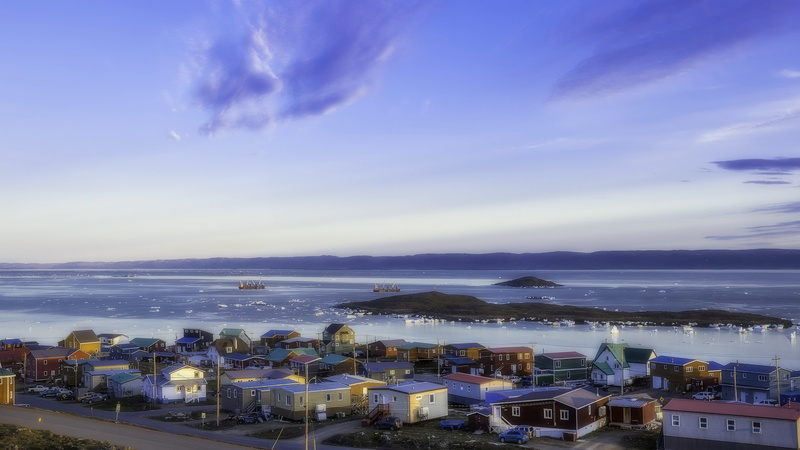 the city, 4K, Anchorage, Frobisher Bay