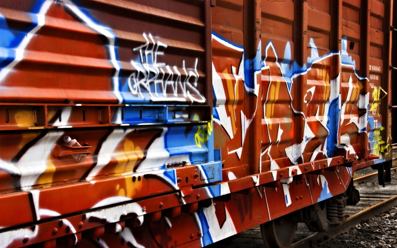 urban, architecture, railroad, business, 1080P, photography, nikond100, industrial, grafitti, day, order, red, abundance, transportation, arrangement