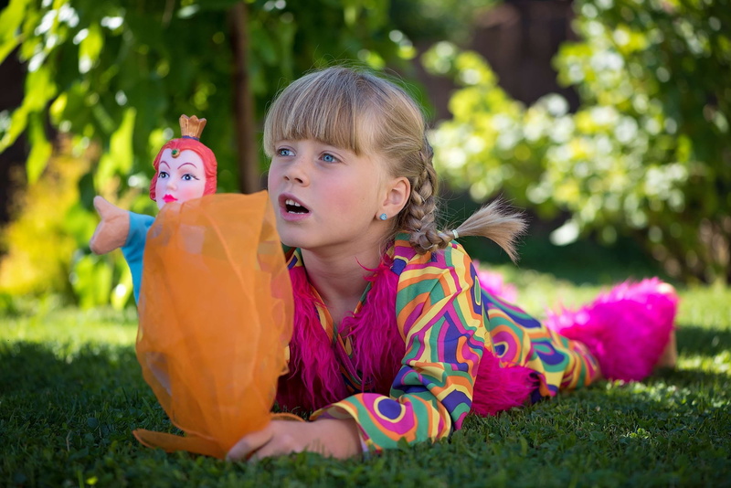 portrait, 2K, sitting, cute, close, real people, girls, childhood, fresh air, braids, child, in the garden, one person, girl, unselfconsciously, grass