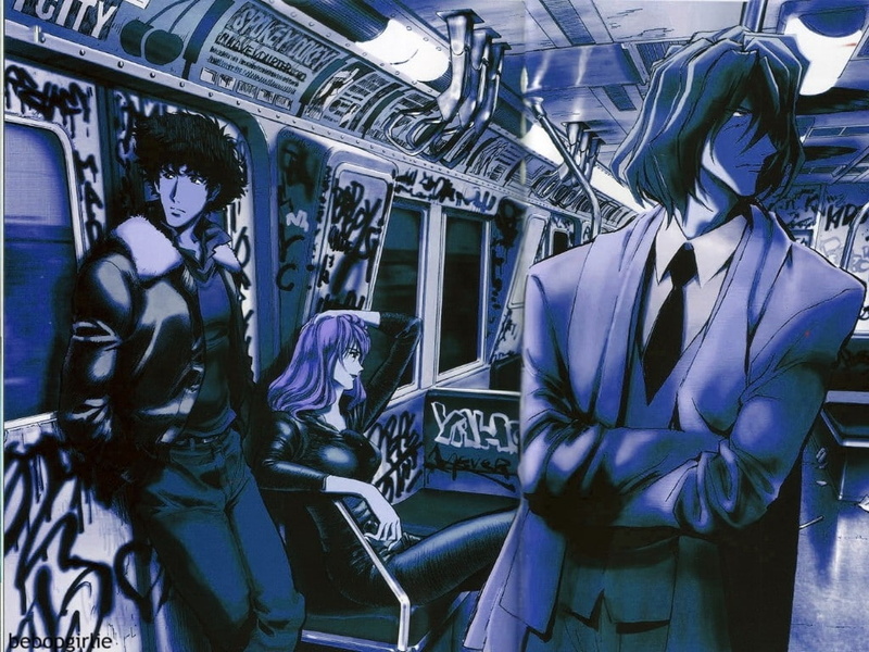 x, anime, art, spike, 480P, cowboy, cowboy bebop, hd, vicious, spiegel, spike spiegel, bebop