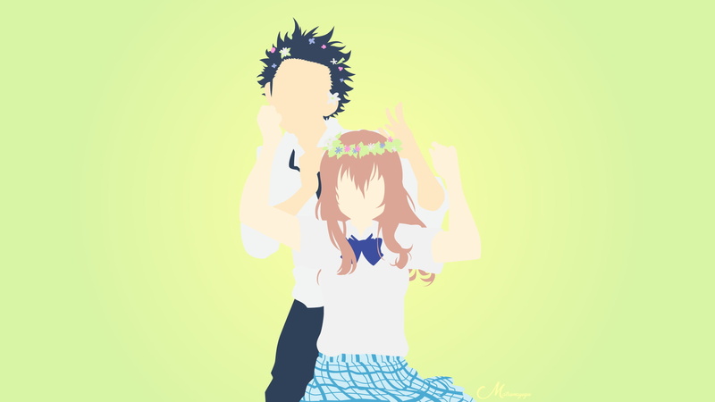 Shouya Ishida, Koe No Katachi, Shouko Nishimiya, Anime, 1080P
