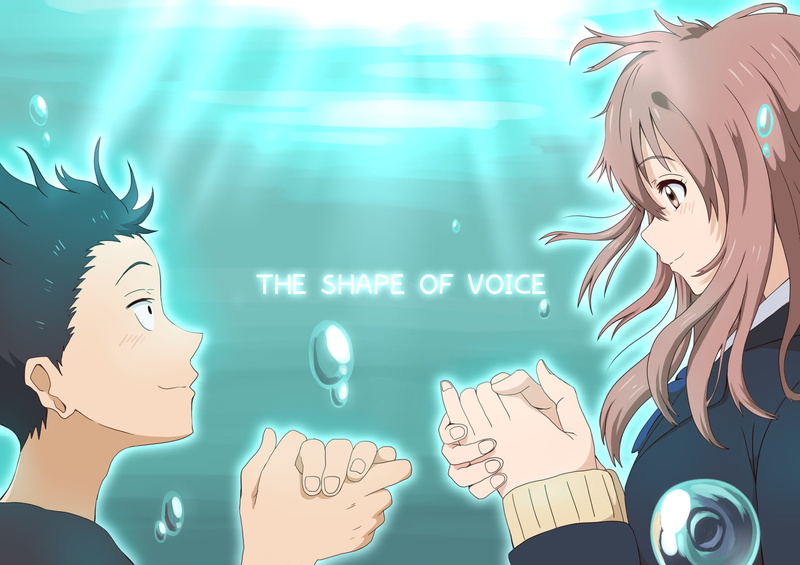 female, illustration, 1080P, male, Shouko Nishimiya, Anime, Shouya Ishida, Koe No Katachi