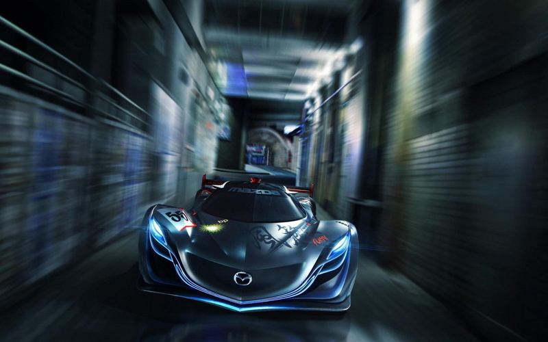 concept, furai, car, mazda, 720P