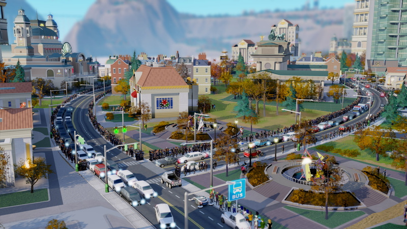 SimCity, screen shot, cityscape, video games, 1080P, building