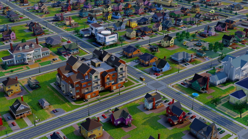 city, construction, simulation, 1080P, building, simcity