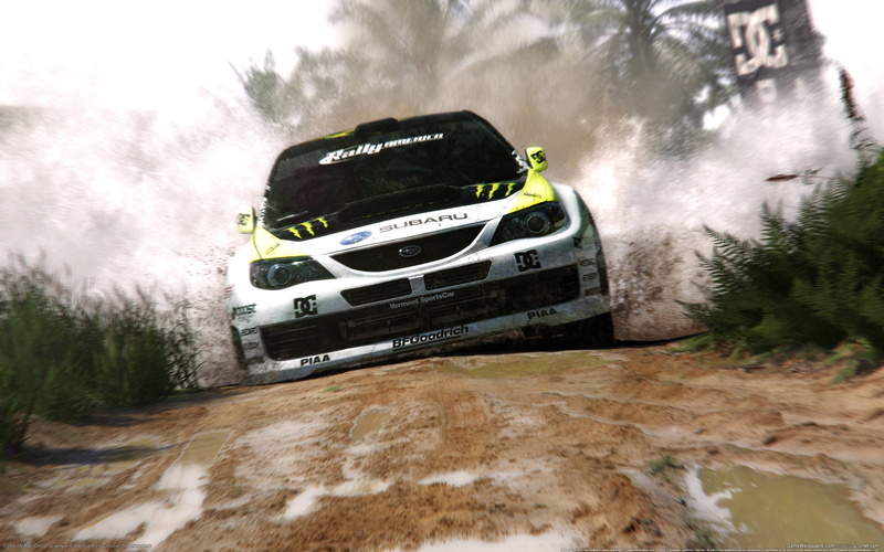 2K, subaru, game, colin mcrae dirt 2