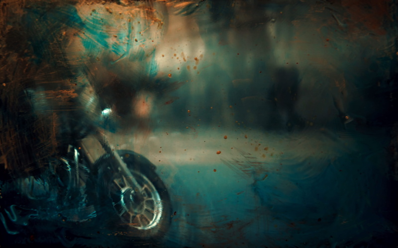 glass - material, land vehicle, abstract, transportation, vehicle, nature, fantasy, oniric, fine art, 5K, wheel, car, clothing, water, hypnotic, motor vehicle