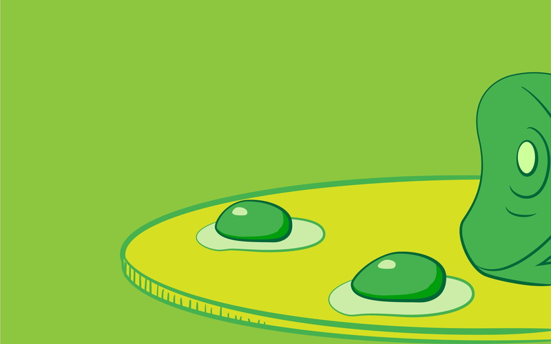 indoors, image, no people, green color, computer Graphic, 2K, taking a shot - sport, ball, cartoon, symbol, activity, design, green, egg, cooked, water