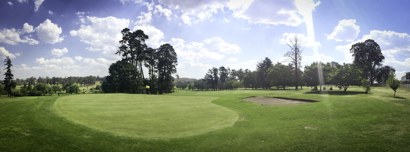 cloud - sky, sunlight, luxury, scenics - nature, green - golf course, grass, nature, flag, putting green, golf course, 5K, golf flag, tree, sport, south africa