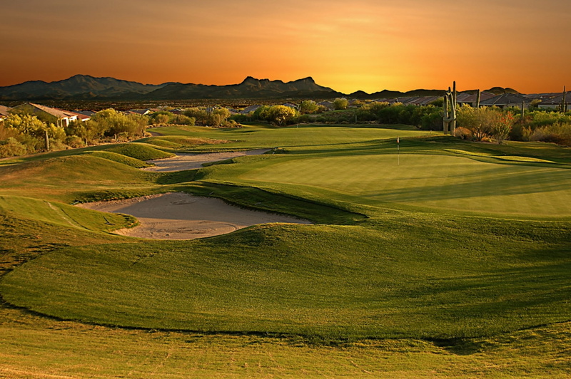 leisure activity, sky, grass, sand trap, nature, water, 1080P, environment, activity, golf pictures, sport, green - golf course, outdoors, plant, green color