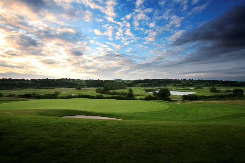 scenics - nature, cloud - sky, sport, plant, activity, grass, green - golf course, tree, beauty in nature, sand trap, 1080P, leisure activity, green color