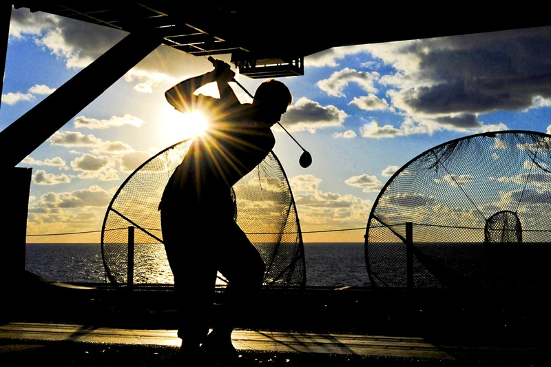 military, lifestyles, men, nature, sea, sunset, occupation, standing, shot, sport, sunlight, water, outdoors, photo, real people, club, holding, fishing