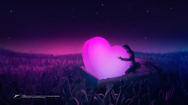 women, album covers, heart, 2K, Axtone, arms up, stars