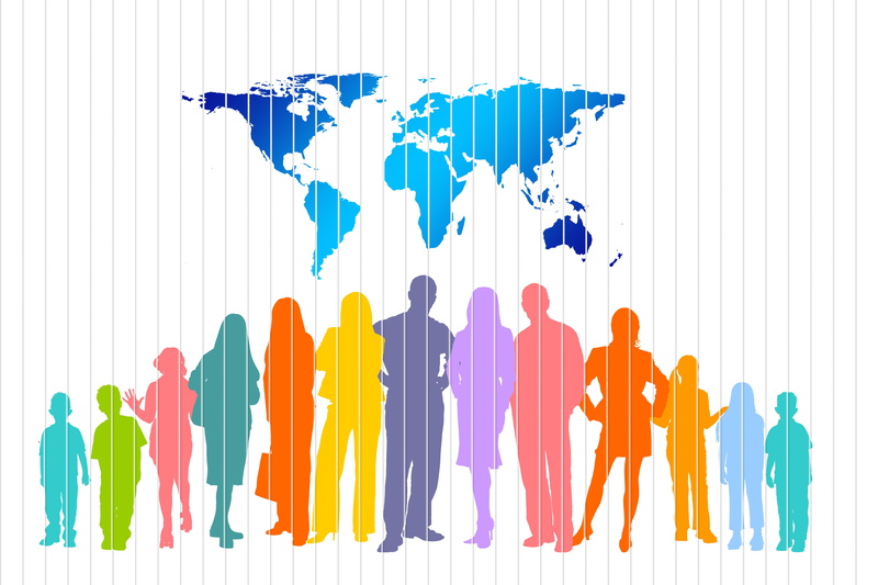 variation, choice, personal, globe, in a row, human, crowd, group of people, creativity, silhouettes, 5K, people, together, group, craft, studio shot