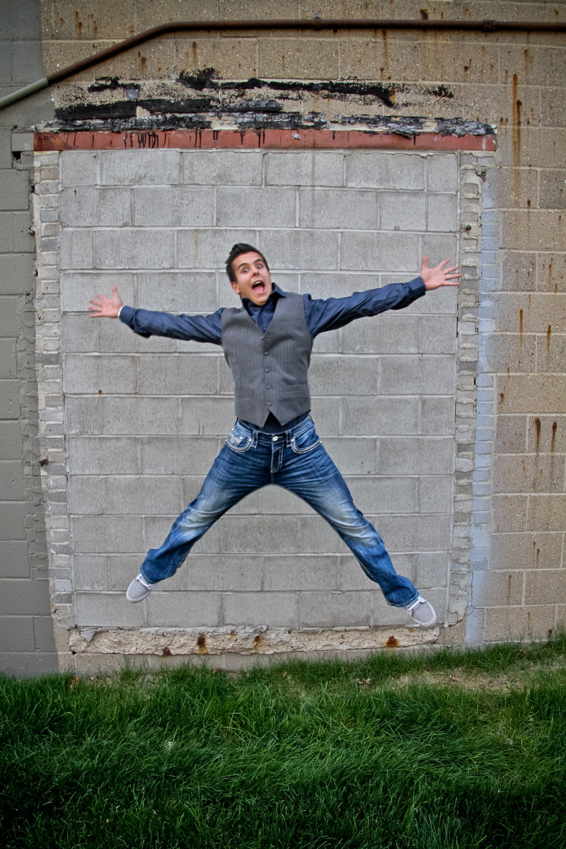 front view, young men, vitality, architecture, human arm, outdoors, elation, full length, lifestyles, casual clothing, limb, positive emotion, leisure activity