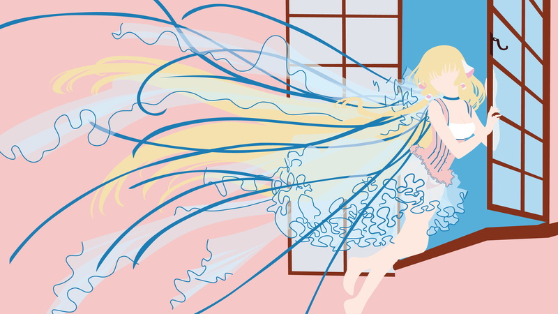 technology, indoors, women, male likeness, complexity, representation, manga, Chobits, communication, occupation, creativity, one person, sky, electricity