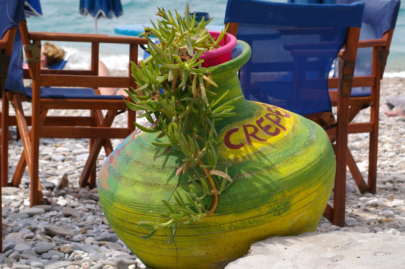 healthy eating, ceramic, plant, 2K, summer, food and drink, water, wood - material, food, sea, focus on foreground, seat, close-up, greek, green color
