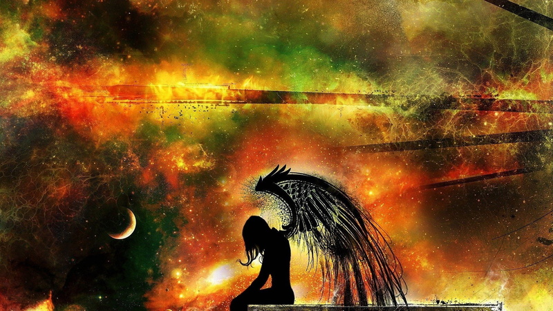 Space, 1080P, Music, Celldweller, Angel