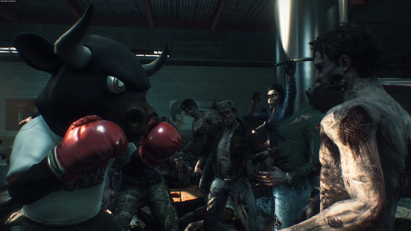 statue, creativity, art and craft, indoors, dead rising 3, representation, craft, human representation, mask - disguise, sculpture, celebration, boxing glove