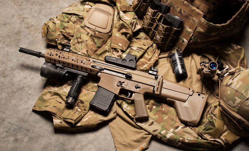 technology, communication, bullet, machine gun, man made, close-up, aggression, machinery, rifle, assault, mk11, table, high angle view, 4K, sign, ammunition