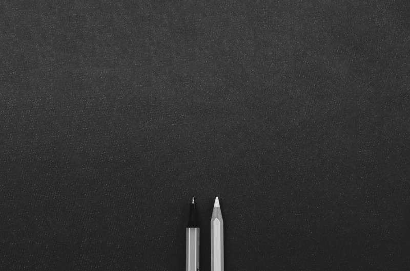 write, art and craft, pen, single object, directly above, art, template, sharp, no people, artist, writing, still life, colored pencil, dark, open, letter