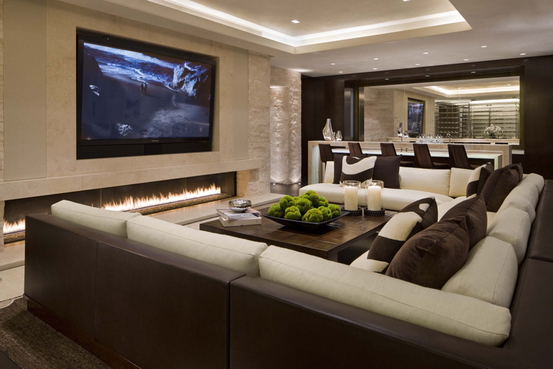 lighting Equipment, domestic Life, television Set, desigen, electric Lamp, elegance, decoration, cozy, watching tv, white, chair., fireplace, apartment