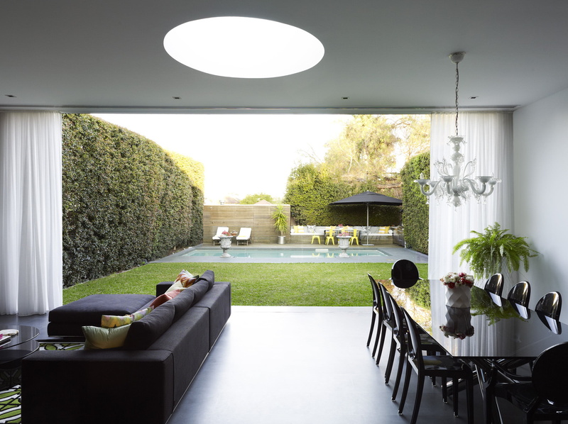 sectional, home, furniture, luxury, pool interior, green color, interior, built structure, ceiling, lighting equipment, home interior, design, sofa, desigen