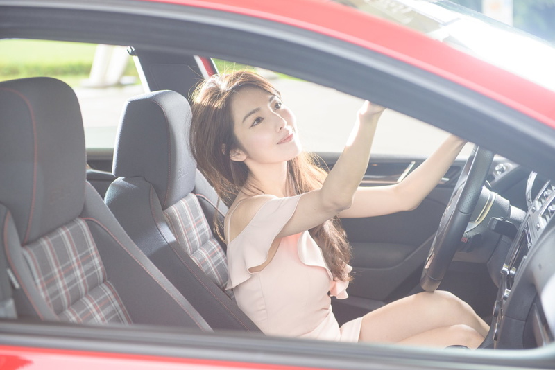 Mood, Smile, 1080P, Models, Model, Asian, Woman, Girl, Taiwanese, Car, Catherine