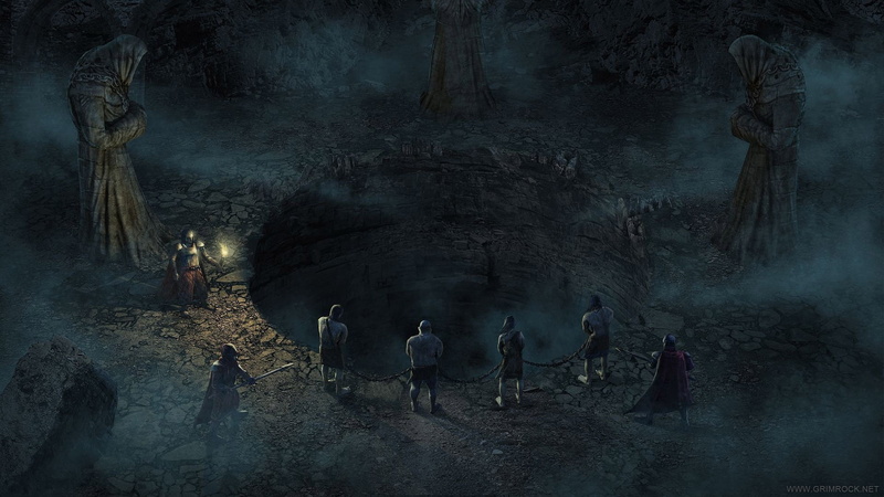 animal wildlife, vertebrate, people, nature, domestic animals, group of people, animals in the wild, Legend of Grimrock, outdoors, mammal, bird, 1080P