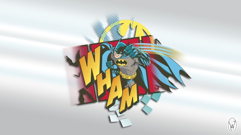art and craft, Batman, representation, close-up, multi colored, western script, pattern, illustration, no people, success, text, single object, 2K, symbol