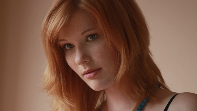 mia sollis redhead freckles women face, 1080P