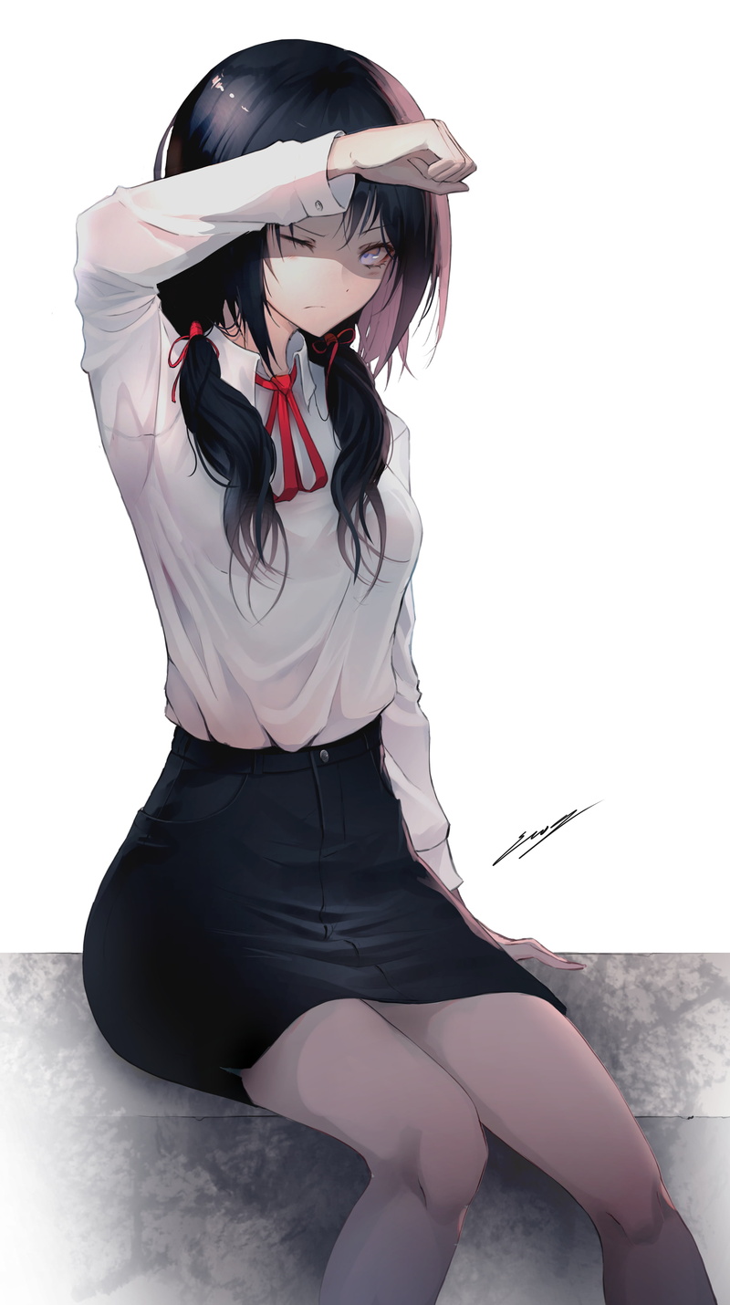 anime girls, 4K, ErosPanda, anime