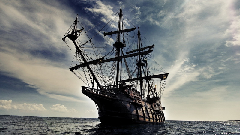 1080P, nature, oceans, hd, boats, sailing, vehicles, art, ocean, sea, ships