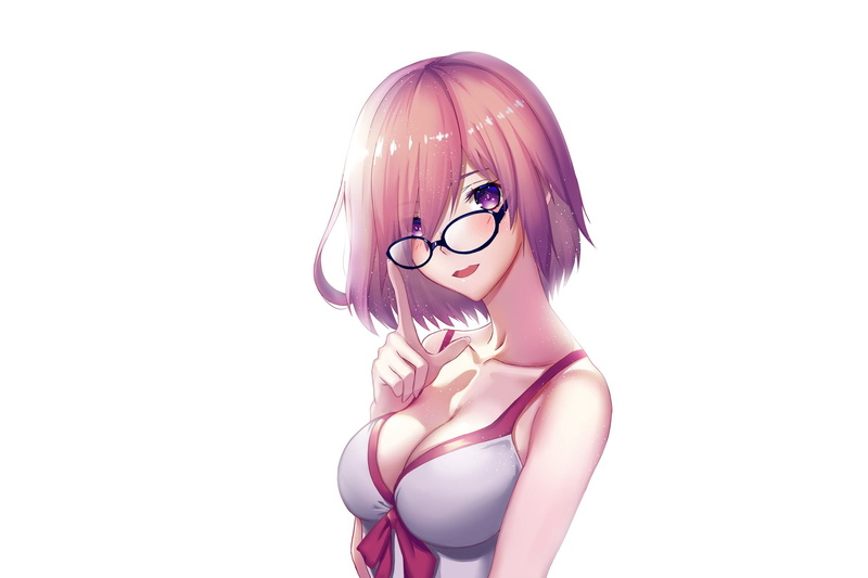 1080P, Fate/Grand Order, Fate Series, Mashu Kyrielight, Girl, Pink Hair