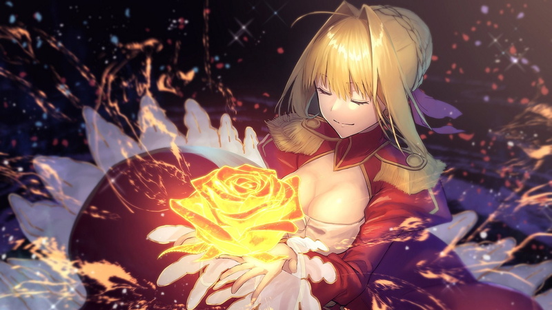 Fate/Extra Last Encore, Anime, Saber (Fate Series), 1080P