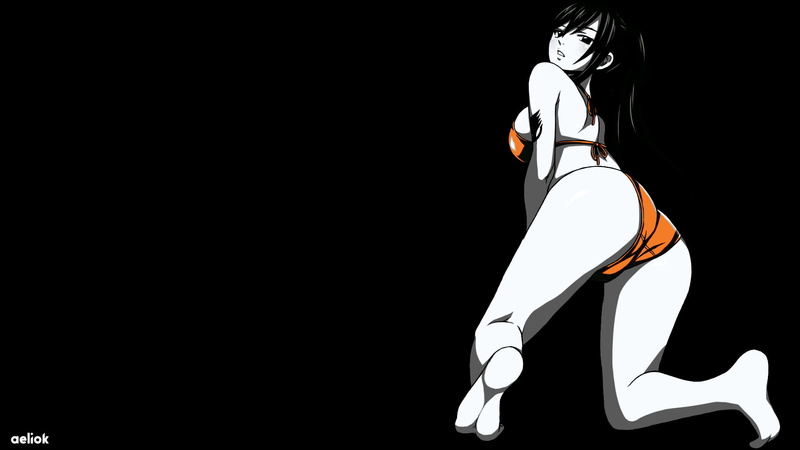 Scarlet Erza, bikini, Fairy Tail, Japan, 1080P, Lewd, anime