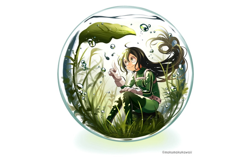 Anime, 1080P, My Hero Academia, Tsuyu Asui