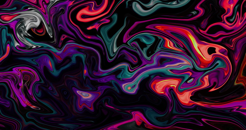 liquid, 8K, paint brushes, colorful, 8 K, shapes, digital art, fluid, artwork, abstract