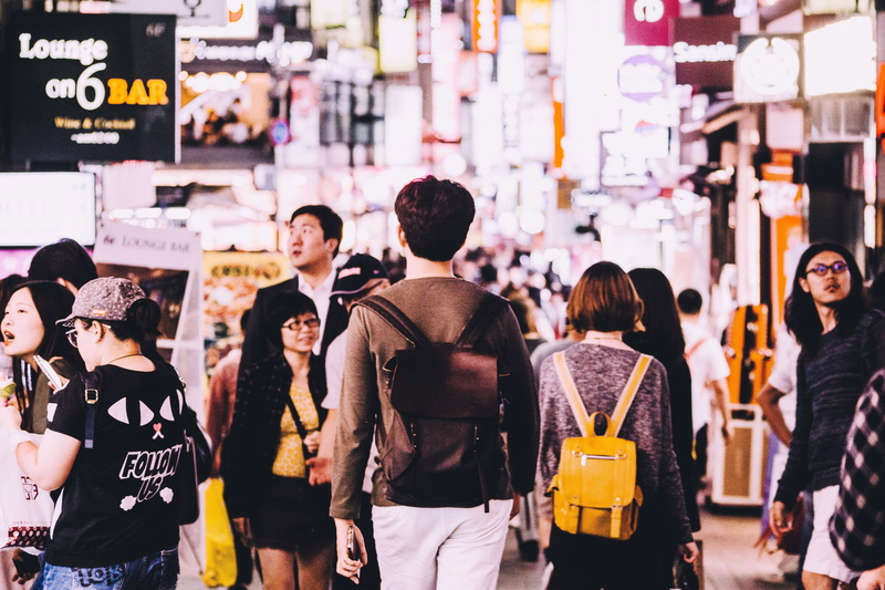 seoul, the streets, street, traffic, photos, south, built structure, walking, three quarter length, South Korea, real people, walking on, 5K, shopping
