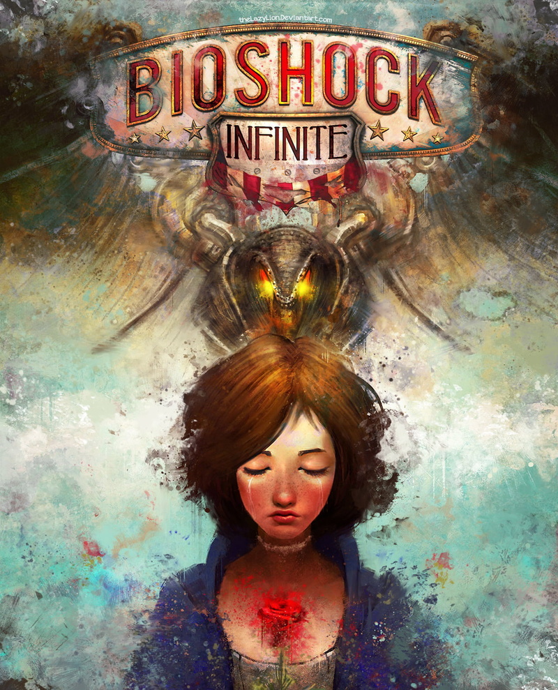 BioShock, Elizabeth (BioShock), BioShock Infinite, women, video games, crying, Elizabeth Comstock, 720P, digital art