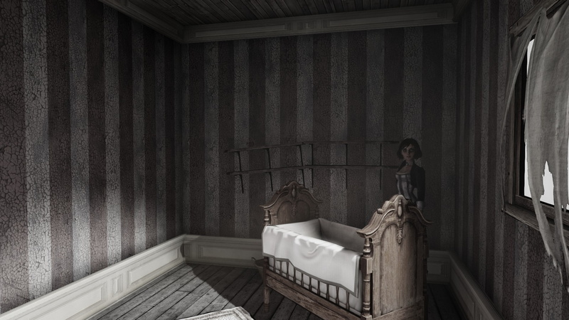 baby, Elizabeth Comstock, BioShock Infinite, 1080P, creepy, Booker DeWitt