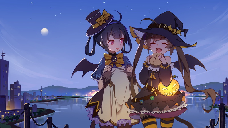Anime, Azur Lane, Ning Hai (Azur Lane), 1080P, Ping Hai (Azur Lane)
