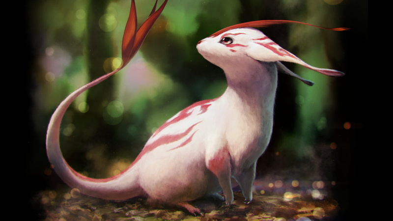 illustration, animal neck, animal themes, 1080P, bird, white, water, outdoors, one animal, underwater, no people, animals in the wild, Anime, red, ibis